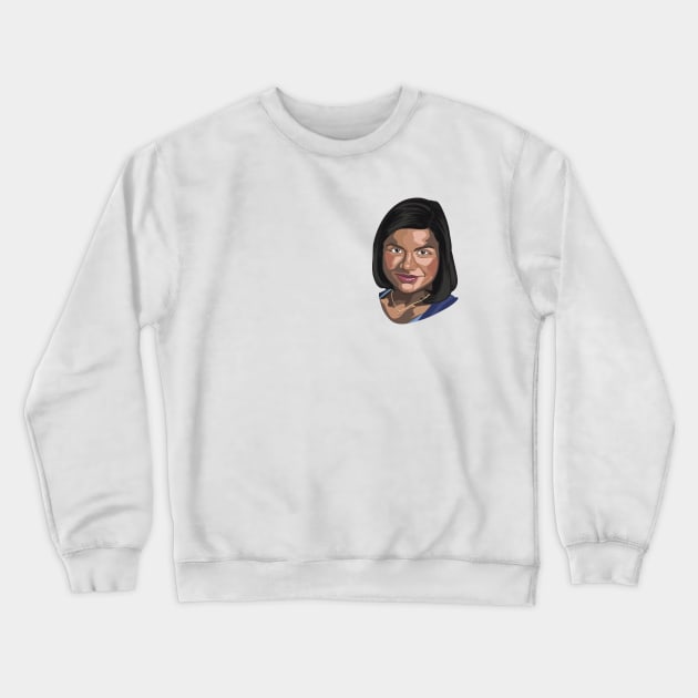 Kelly Kapoor - Mindy Kaling (The Office US) Crewneck Sweatshirt by meganyiu